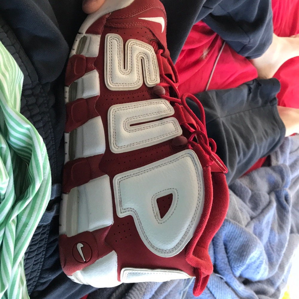 Nike X Supreme “Suptempo” Red & White Size 11
